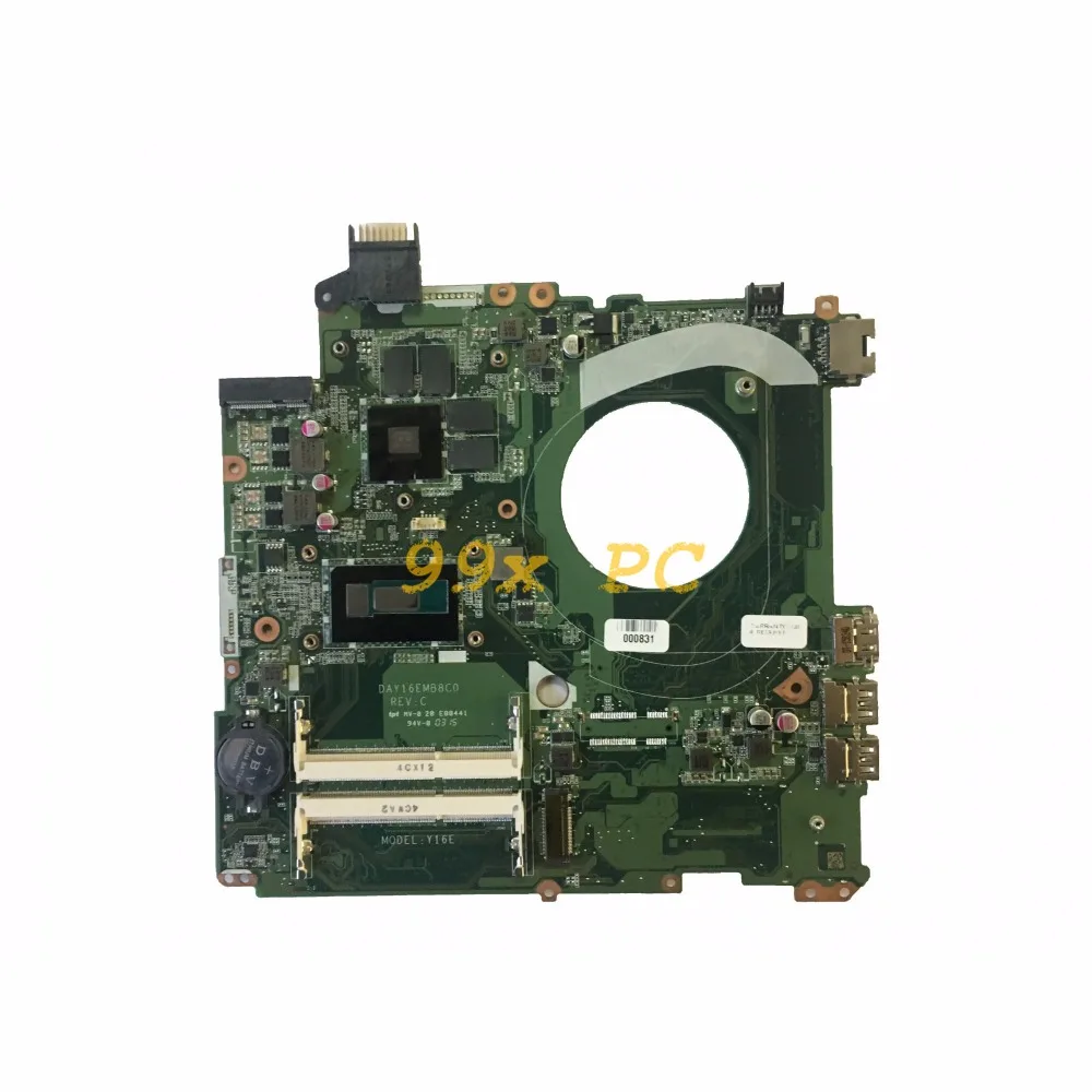 Материнская плата для ноутбука hp павильон 15-P W/I7-5500U Процессор 782933-501 DAY16EMB8C0 W/GT840M 4G