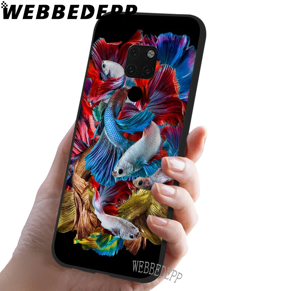 WEBBEDEPP Betta Fish мягкий чехол из ТПУ для Xiaomi Mi 6 8 A2 Lite 9 Pro A1 Mix 2s Max 3 F1 | Мобильные телефоны