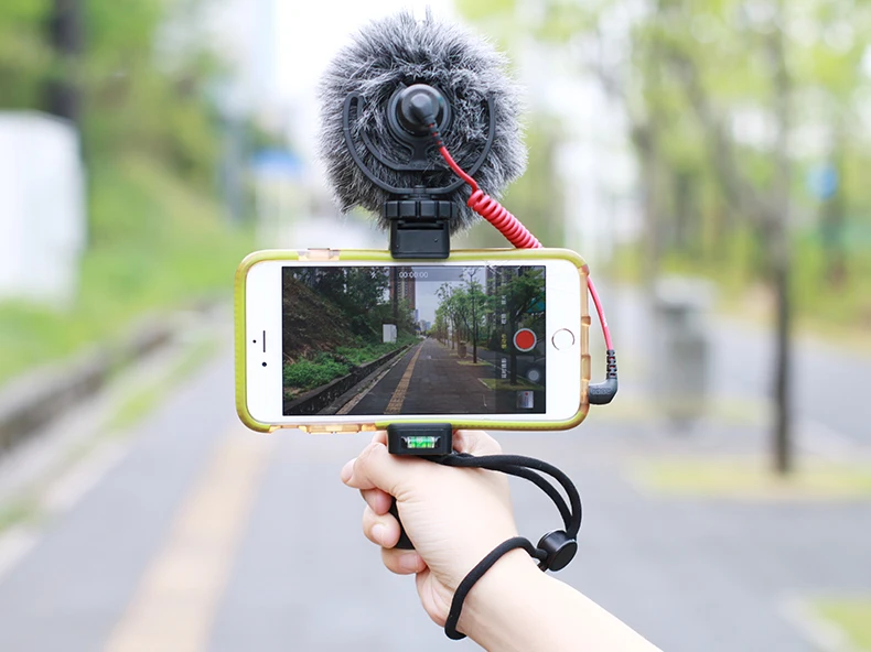 Ulanzi F-Mount смартфон ручной стабилизатор видео Rig ручка поддержка штатива крепление для мобильного телефона видеофильтр пленка-производитель