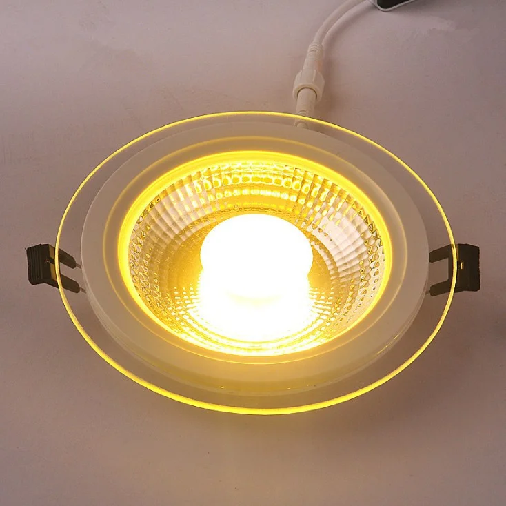 Ceiling Down Light Led 5w 10w 15w Round Square LED COB Downlights Recessed LED Spot Light Decoration Ceiling Lamp