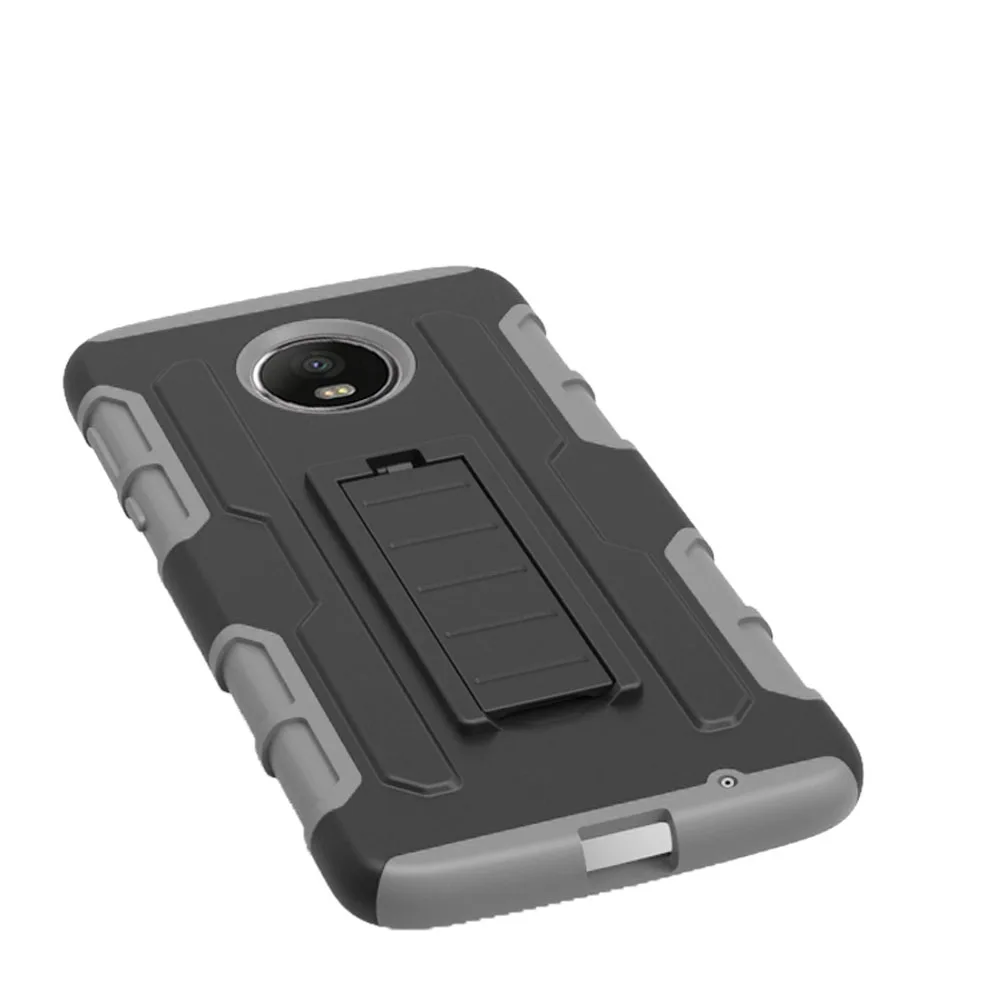 3 In 1 Heavy Duty Hybrid Rugged Case For Motorola Moto Z2 Force Belt Clip Holster Shell Hard Cover |