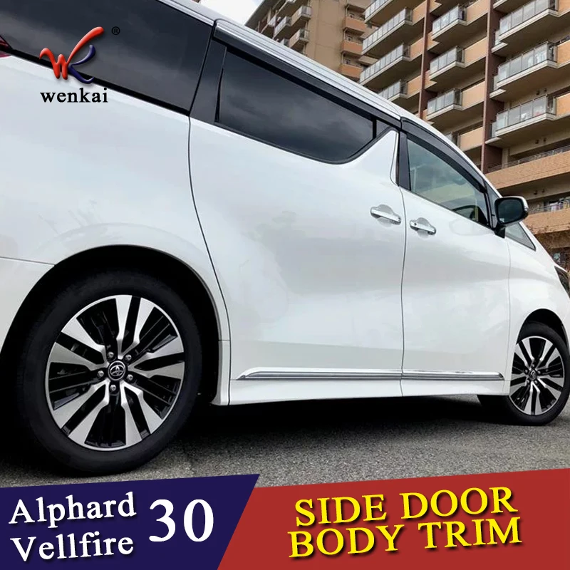 Автомобильные аксессуары Стайлинг для Toyota Alphard Vellfire 30 серии 2016-2019 Кузова Боковая