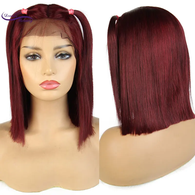 Dream beauty 613 парик из натуральных волос бразильские волосы Remy Омбре блонд Короткие