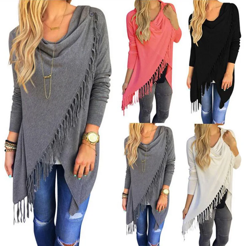 Cosyee женский длинный рукав Асимметричная Длина модный Тренч на одной пуговице