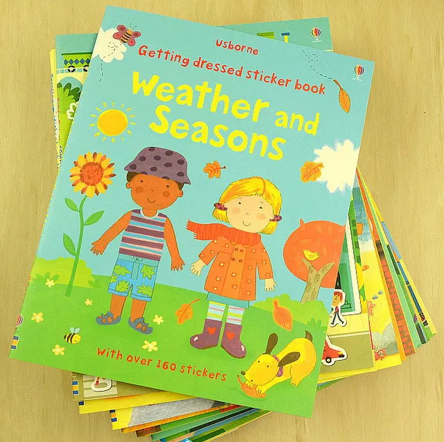 Детская книга для раскрашивания Usborne обучающие книги детей