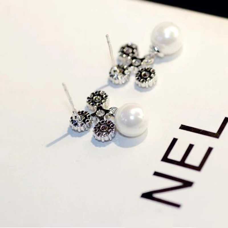 2017 Новое Прибытие БОЛЬШОЙ Циркония Серьги Длинные Большой Кисточкой Серебро S925