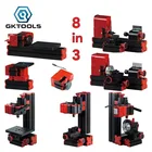 Набор Z8003 8 в 3, базовый мини-комплект токарного станка сделай сам 24 Вт, 24 Вт 20 000 обмин, Унифицированное Детское обучение, лучший подарок