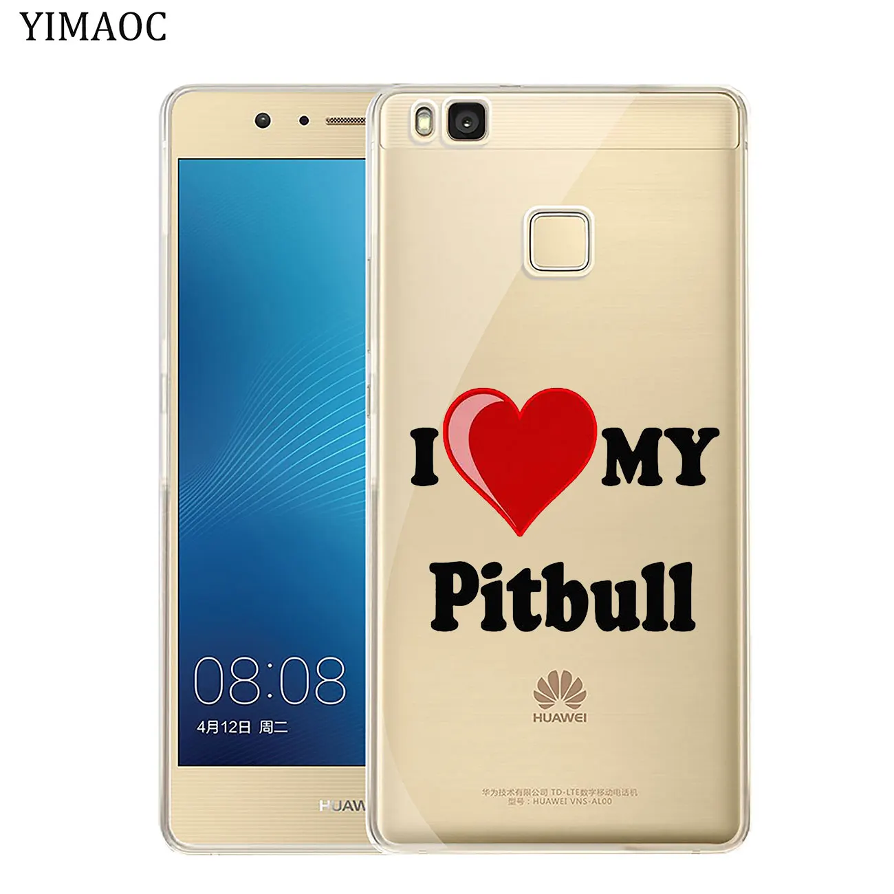 Мягкий силиконовый чехол для телефона YIMAOC Pitbull dog Для Huawei P30 P20 Pro P10 P8 P9 Lite 2017 2016 2015 P
