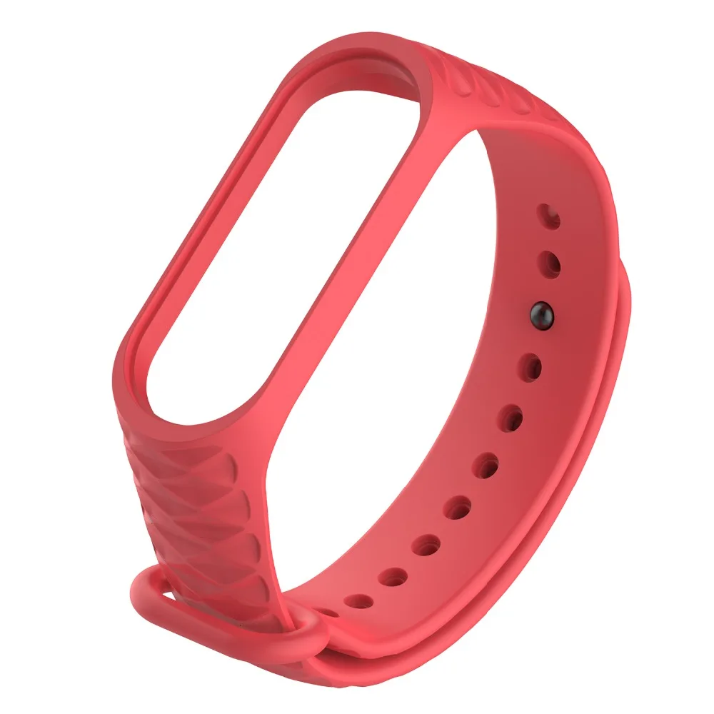 10 шт./упак. браслет для Xiaomi Mi Band 3 спортивный силиконовый ремешок часов mi band