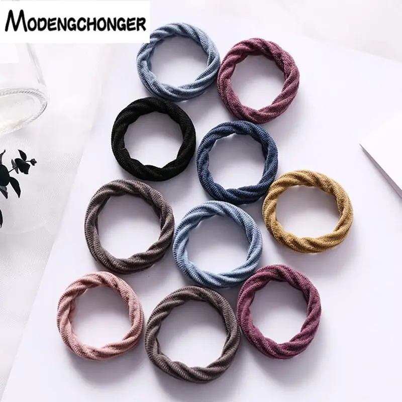 

Newnest 5PCS Women Girls Simple Elastic Hair Bands Hair Tie Gum Scrunchie Ponytail Holder Rubber Bands Fashion Hair Accessories
