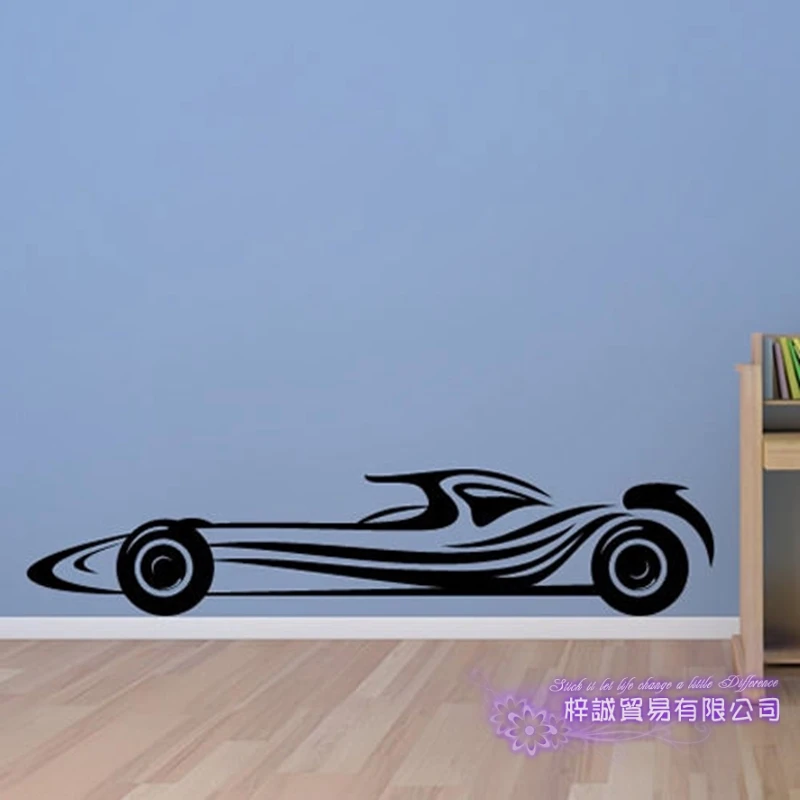 Автомобильная наклейка F1 на автомобиль Классические автомобили плакаты