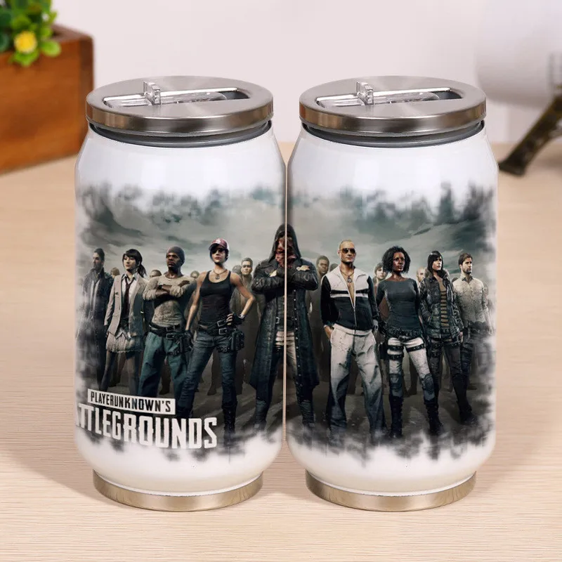 Новая чашка для воды PUBG облегчающая боль баночки напитков из нержавеющей стали