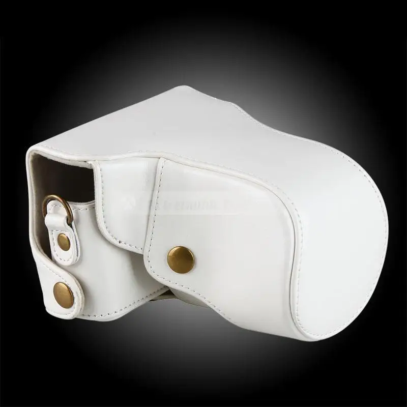 Camera Video Bag PU Case for Canon EOS M M2 (Compatible with 18-55mm STM Lens) @