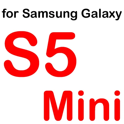 10 pcstemperedglassfor samsung Galaxy S2S3MINIS4 защитная пленка высокой прозрачности Экран протектор для samsung обратите внимание на возраст 2, 3, 4, 5, S5S6 S7 защитная пленка - Цвет: S5 MINI
