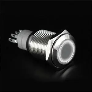 1 шт. светодиодный кнопочный переключатель 12 в 16 мм | Обустройство дома