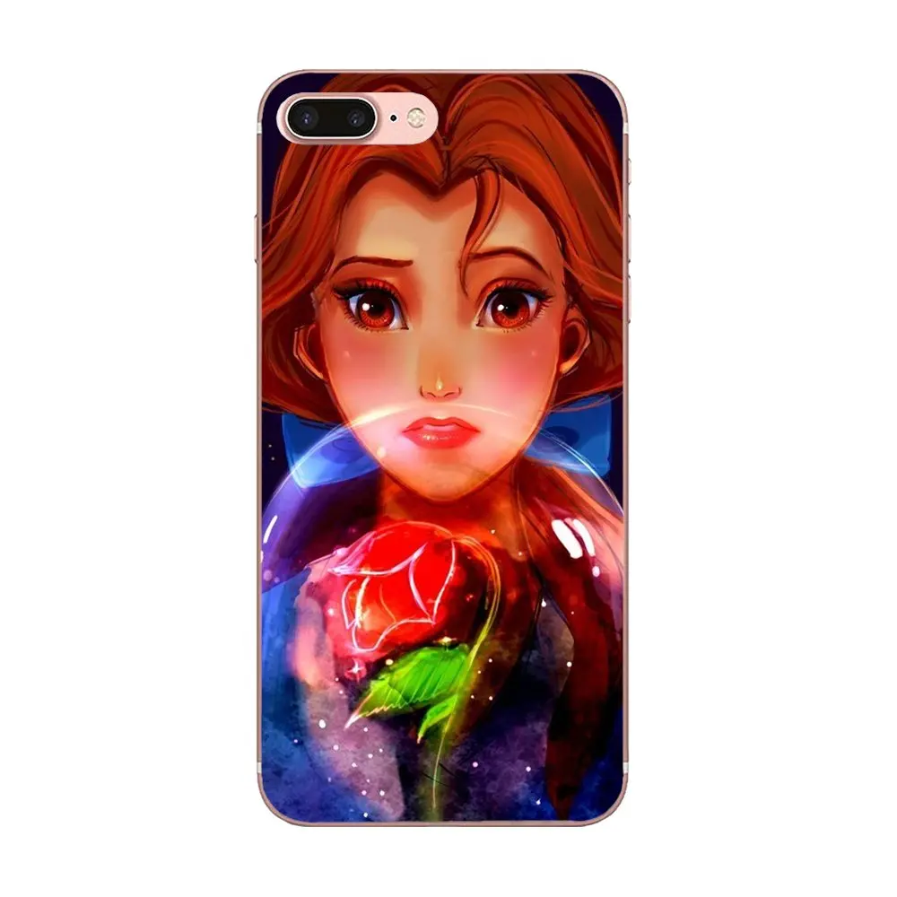Красавица и чудовище в продаже! Крутой чехол из ТПУ для Apple iPhone X XS Max XR 4 4S 5 5C 5S SE 6 6S 7