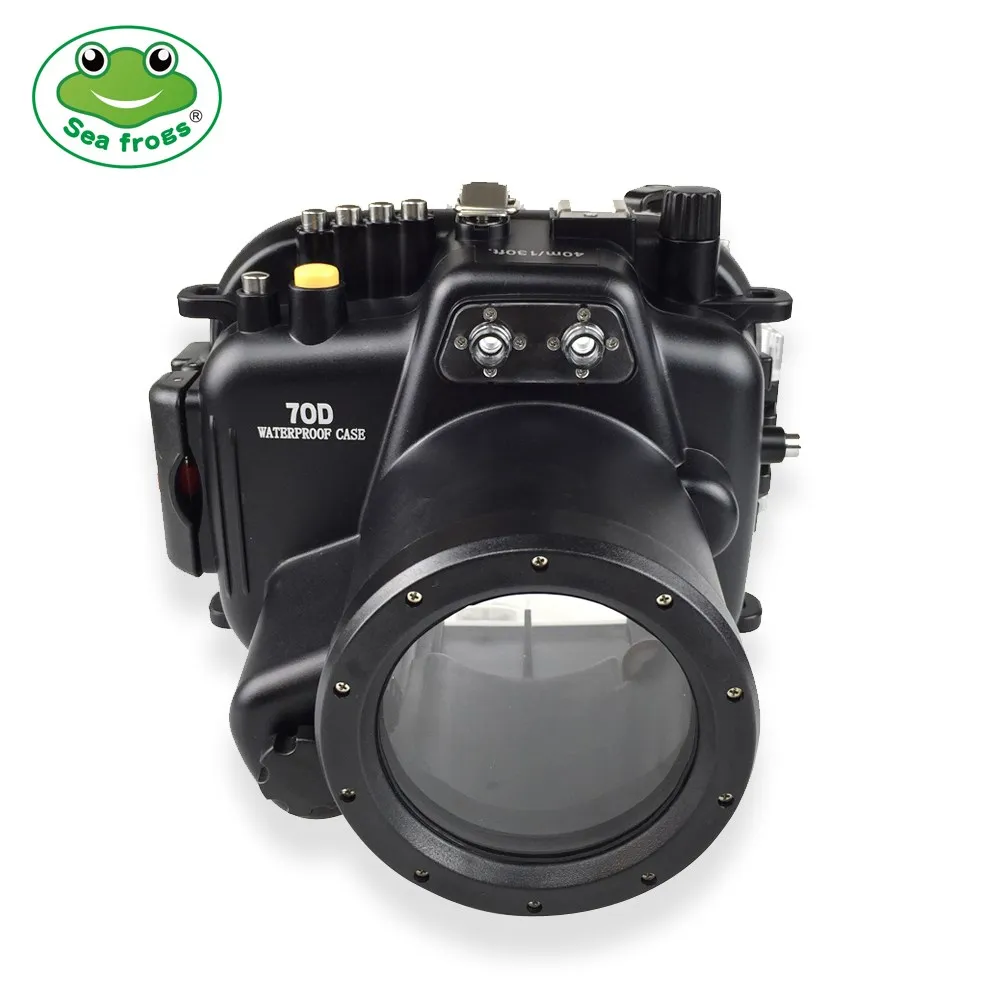 Водонепроницаемый чехол для подводной камеры Canon EOS 70D 40 м 18 55 мм|Чехлы экшн-камер| |