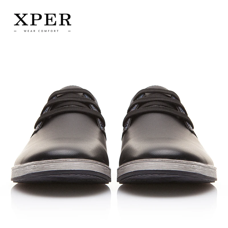 2018 xper брендовые модные повседневные мужские ботинки дышащие Для мужчин Обувь на