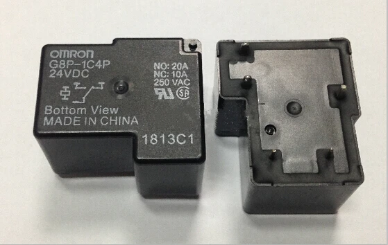 Горячая новинка реле G8P 1C4P 24VDC G8P1C4P 24V DC24V NO 20A NC 10A 250VAC 5PIN|Реле| |