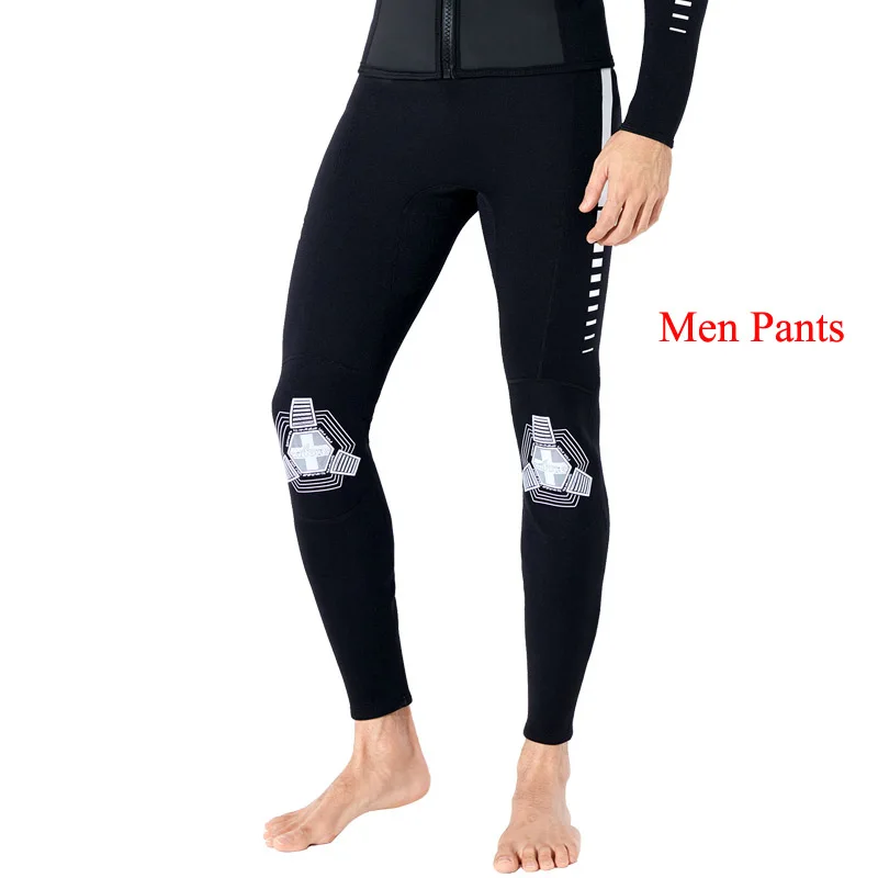 men ONLY pants Мужские и женские парные гидрокостюмы 2 мм неопрена Плавание костюм Гидромайки Скуба-Дайвинг подводное плавание серфинг костюм Плавание ming - Цвет: men ONLY pants