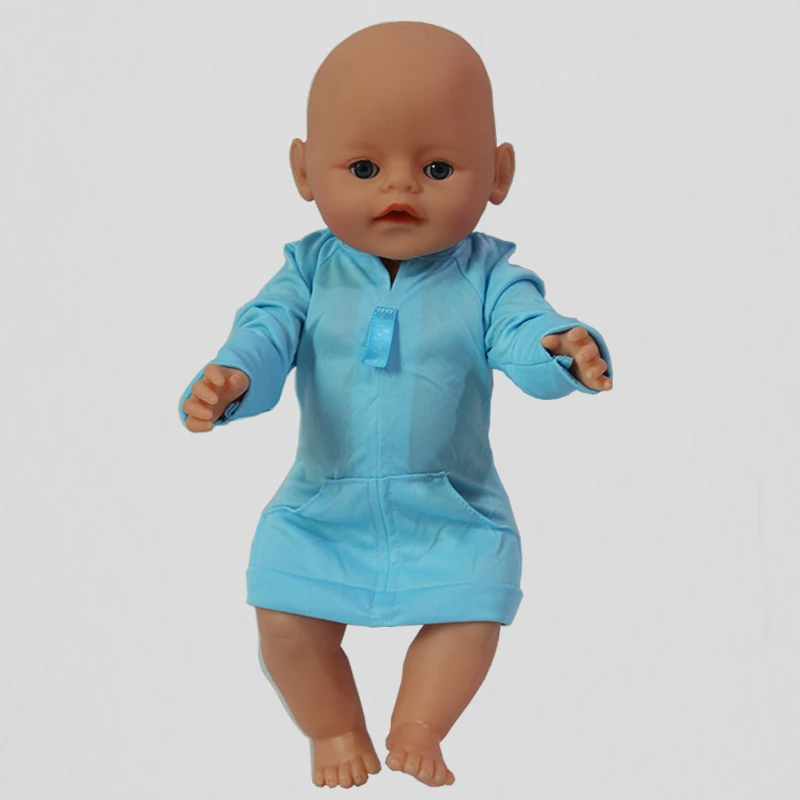 Одежда для кукол синего цвета размер 43 см одежда и аксессуары лучший подарок на