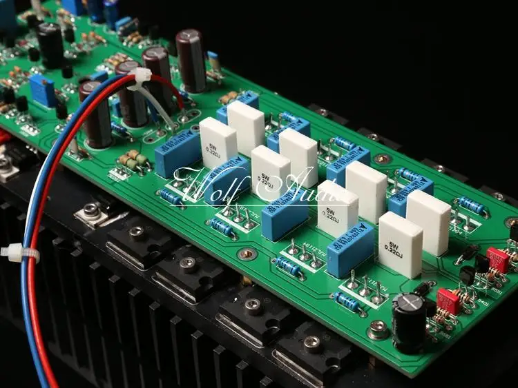 

Finished 4BSST Dual-Channel Pure After Level Power Amplifier Based on Bryston 4BSST Audio Amplifier Circuit