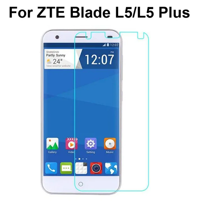 Закаленное стекло для ZTE Blade L5 Plus L5/L5 Plus/5 0 дюймов Защитная пленка 9H | Мобильные