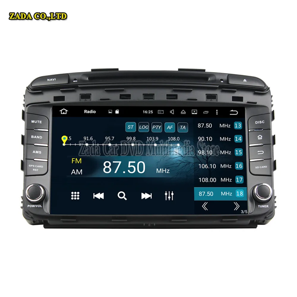 NAVITOPIA 9inch 4GB+64GB 8 Core Car GPS navigation For KIA SORENTO 2015 with Mirror Link/Bluetooth/wifi Radio Head Unit | Автомобили и