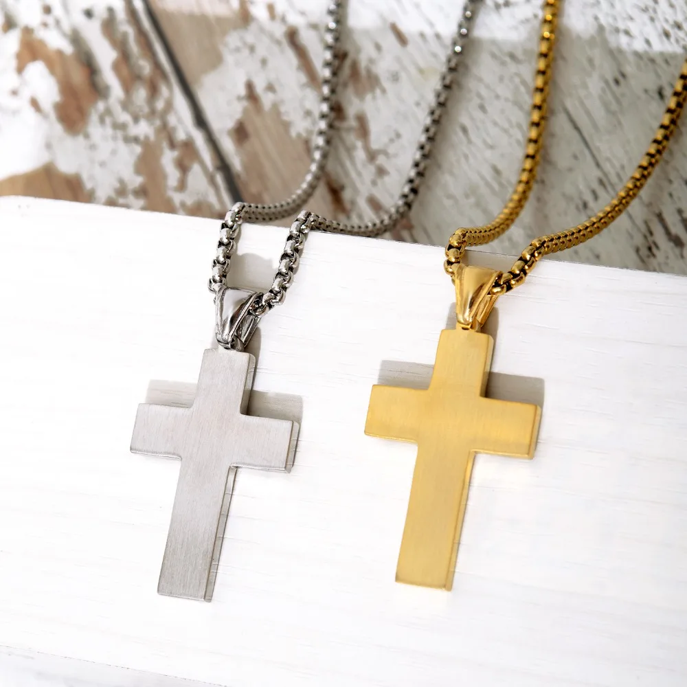Stars and Stripes Flag Cross Pendant Necklace Novelty Unique Jewelry 2019 New USA Spangled Banner Sign Unisex Gift Cool | Украшения и