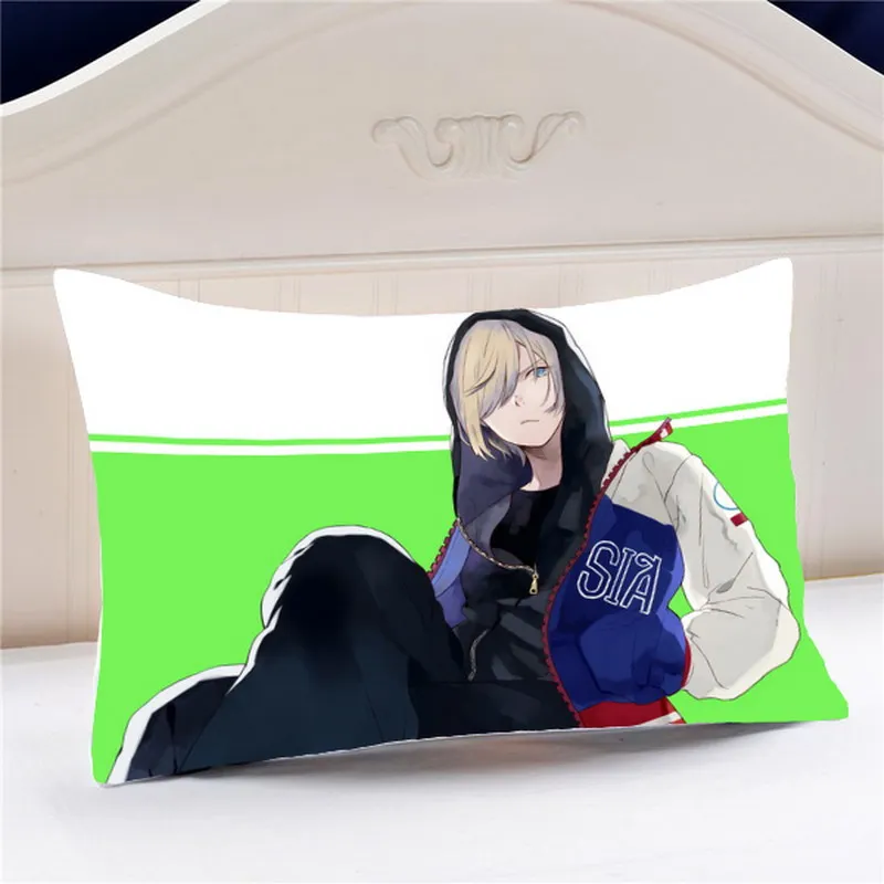 Домашний текстиль Yuri On Ice Anime Plisetsky полиэстер/Микрозамша/2WT 2way 60*40 см Односторонний
