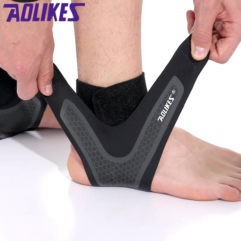 AOLIKES 1 шт. спортивные Футбол дышащая голеностопного сустава протектор