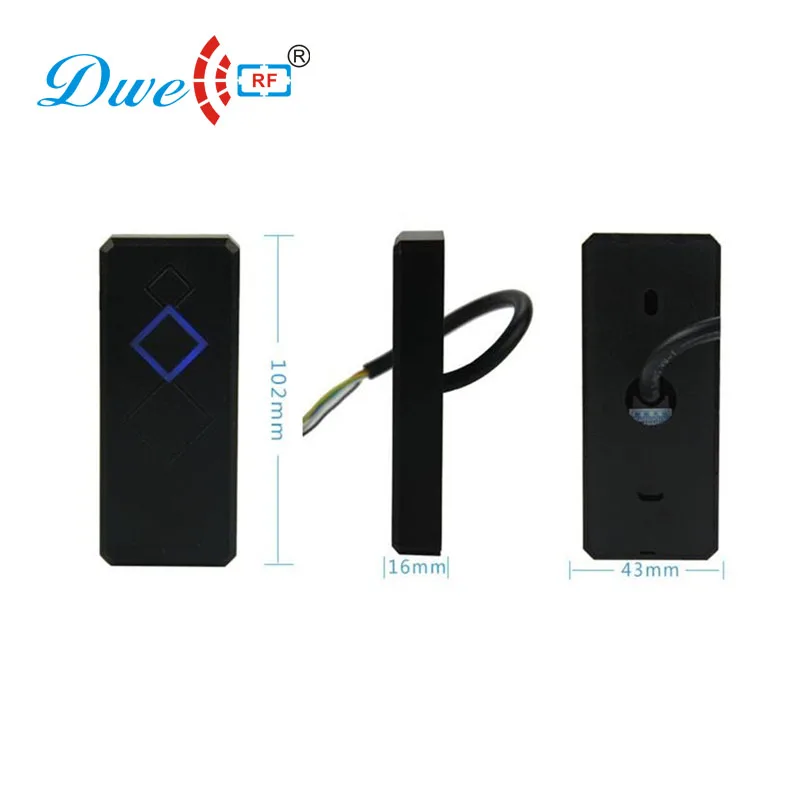 РЧ id mini smartkey wiegand настенный rfid считыватель 125 кГц двери карты доступа для ключей