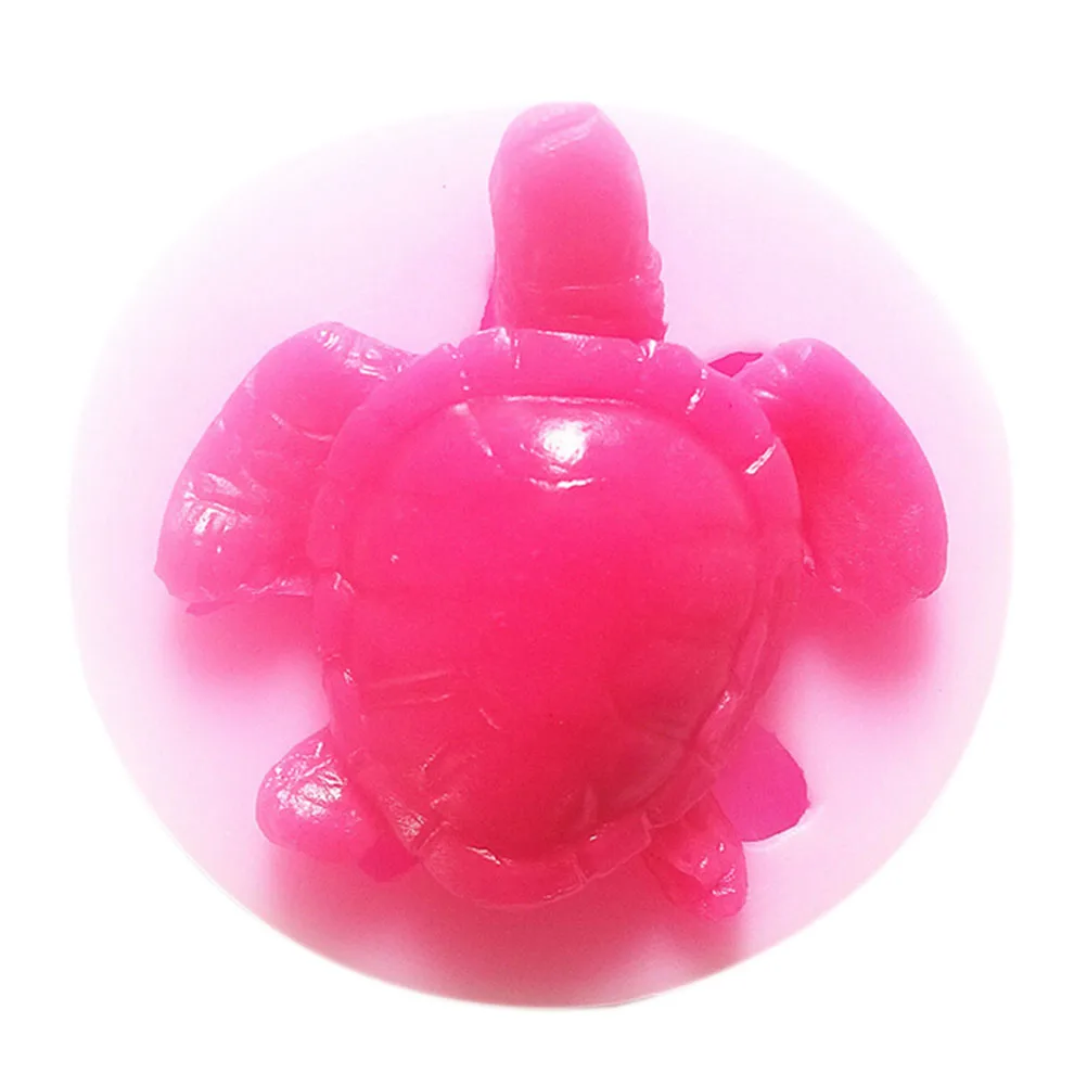 Мини инструменты для украшения торта милые 3D силиконовые формы помадки морская