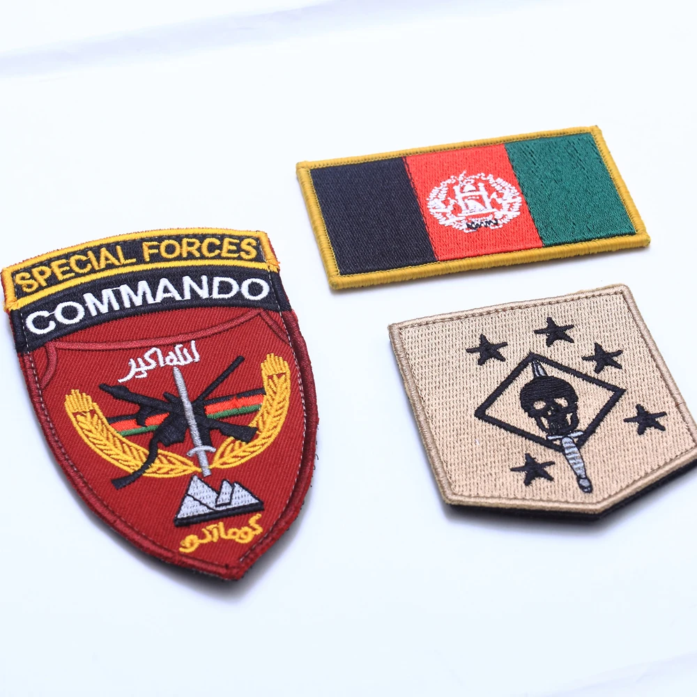 Набор TSNK MARSOC/ODA для любителей милитари с вышивкой маленький размер|Военный| |