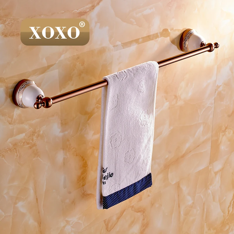 Одноместная вешалка для полотенец держатель из твердой латуни и хрусталя