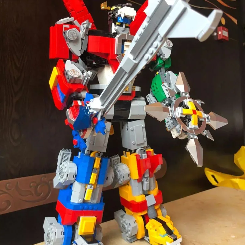 Идеи серии Voltron Defender of The Universe Модель Строительный Блок Совместимые части игрушек