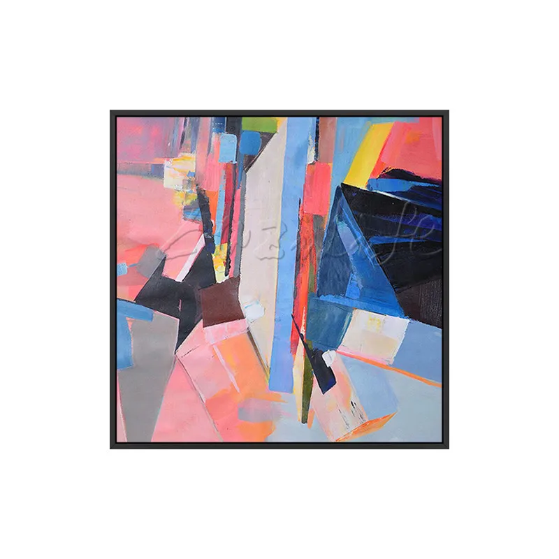 Wall Art pictures Hand painted canvas oil paintings Cheap large modern abstract cuadros Home decor Canvas quadro | Дом и сад