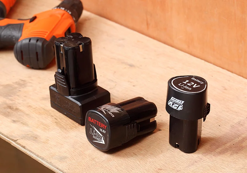 12V 16 8 V алюминиевая крышка 25В беспроволочный сверлильный аккумулятор