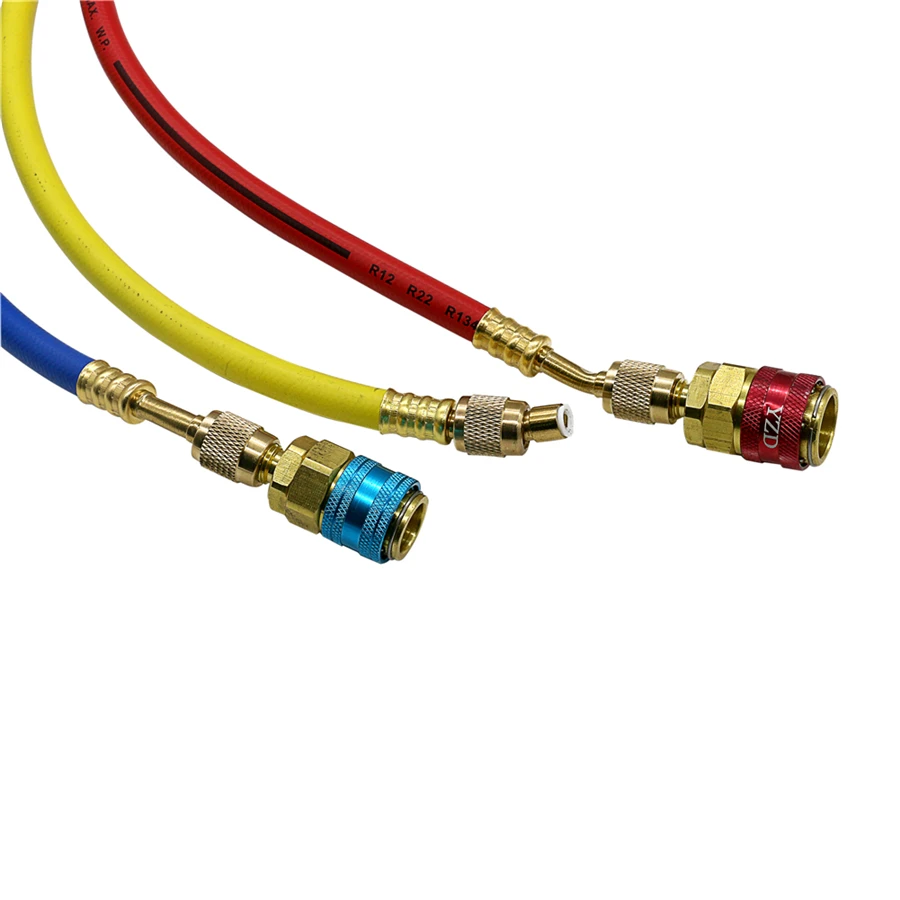 Авто AC автомобиль кондиционер R134A R404A R22 R410A манометр для хладагента тестер утечки