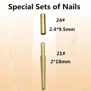 1000 шт Стоматологические лабораторные специальные наборы гвоздей латунные дюбеля три разных размера на выбор
