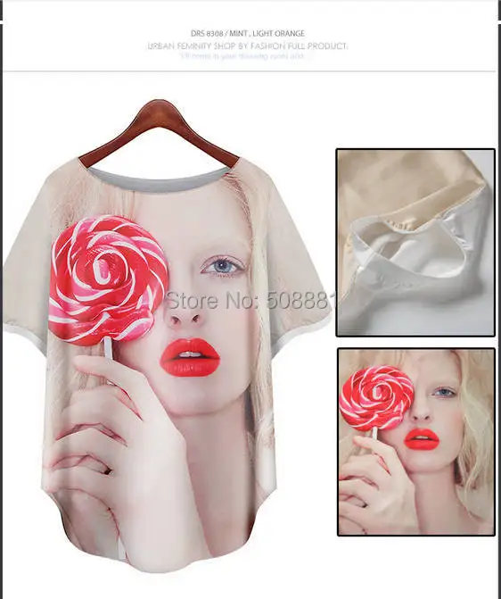 Блузка для женщины лето шифон знаки цветок печать цветочный милый короткая -