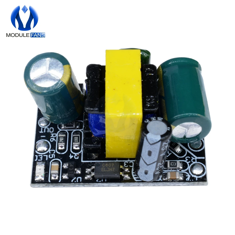 AC-DC 5V 800mA/DC понижающий преобразователь подпушка доска 110V 220V DC/DC 5V трансформатор Питание модуль для Arduino Напряжение изоляции