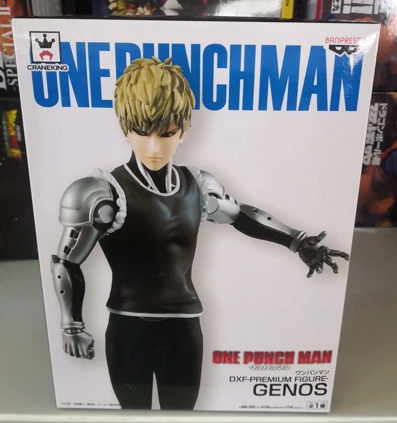 100% Оригинальные фигурки Banpresto DXF PREMIUM коллекционные фигурки-GENOS из One-Punch Man - купить
