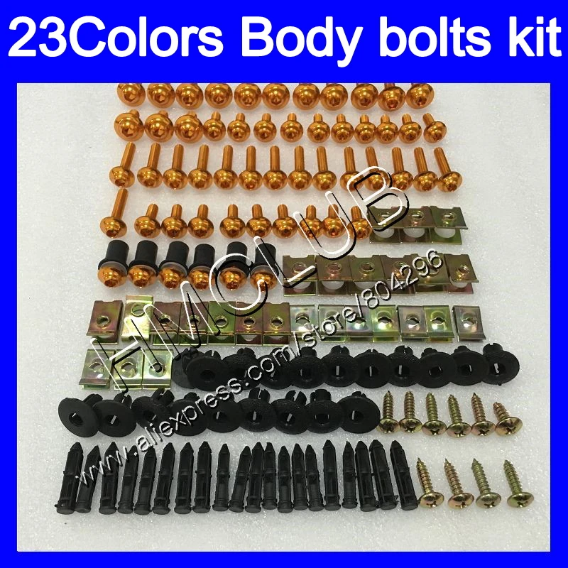 Полный Обтекатель Болты комплект для HONDA VFR400RR 89 90 91 92 93 NC30 VFR400 RR 1989 1990 1991 92 1993 всего тела винты винт с мелкой резьбой