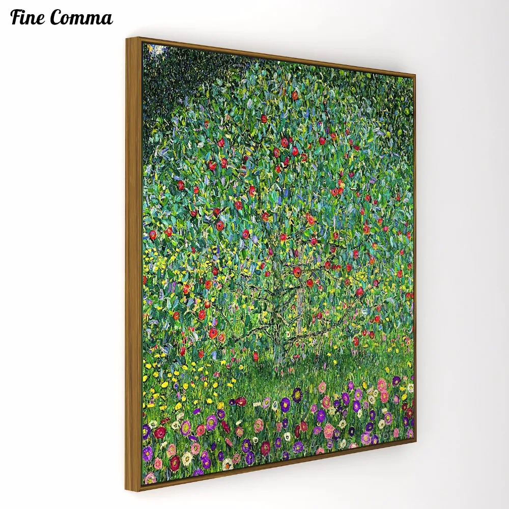 Apple Tree Gustav Klimt Ручная роспись Картина маслом Воспроизведение жикле печать копия