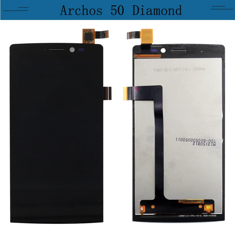 Для Archos 50 Diamond Полный ЖК дисплей сенсорная панель кодирующий преобразователь