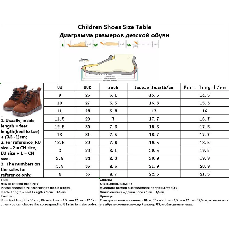 Leather Children Boots Martens Kids Girl Shoes For Girls 2018 Autumn Boys Martin Ankle Zip Sneakers Size 26-36 | Детская одежда и