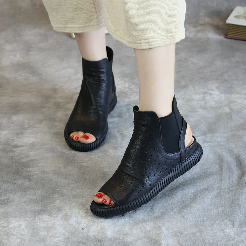 2019 г. римские из натуральной кожи тонкие сапоги Женская высокая короткая мягкая