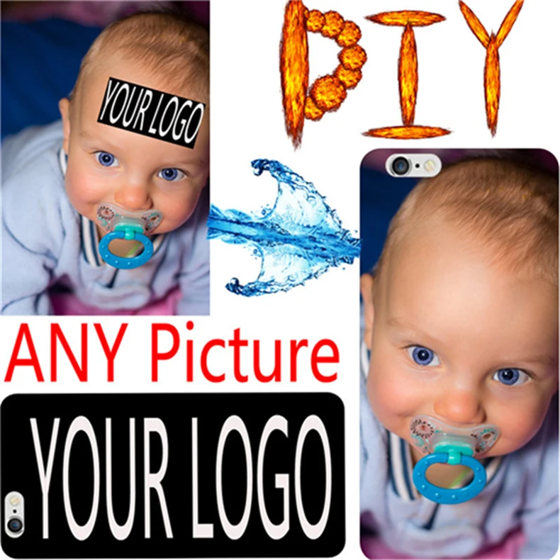 DIY персонализированные пользовательские фото имя Настроить печать ваш дизайн