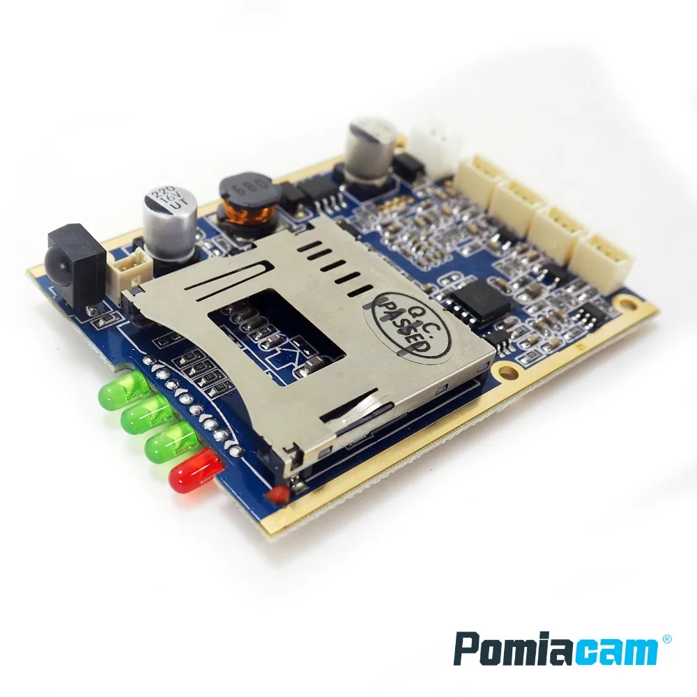 X box 1CH Mini HD XBOX DVR PCB плата до D1(704*576) 30FPS Поддержка 32 Гб sd карты|Видеорегистратор для